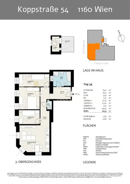 4-Zimmer-Alternative – ursprünglicher Verkaufsplan