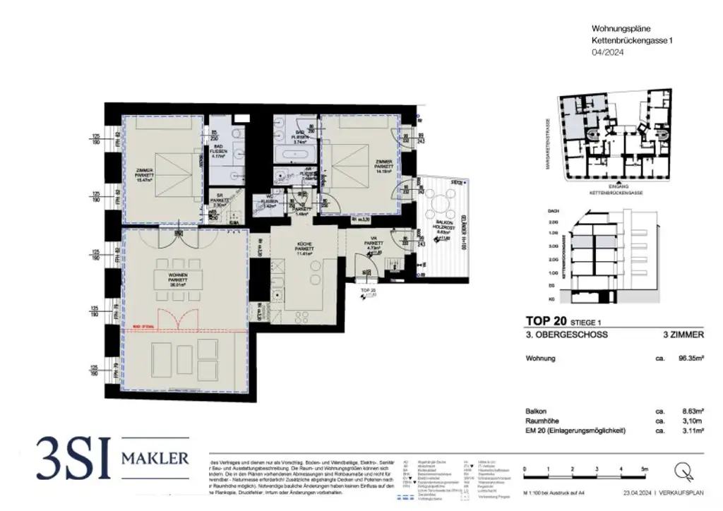 Lichtdurchflutet, offen, elegant – Wohnen mit Wohlfühlfaktor