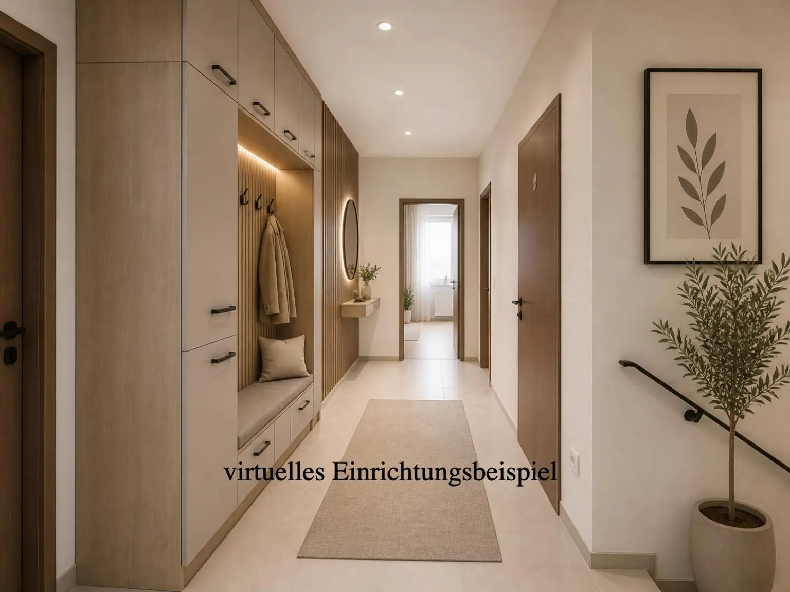 Vorzimmer OG_virtuelles Einrichtungsbeispiel