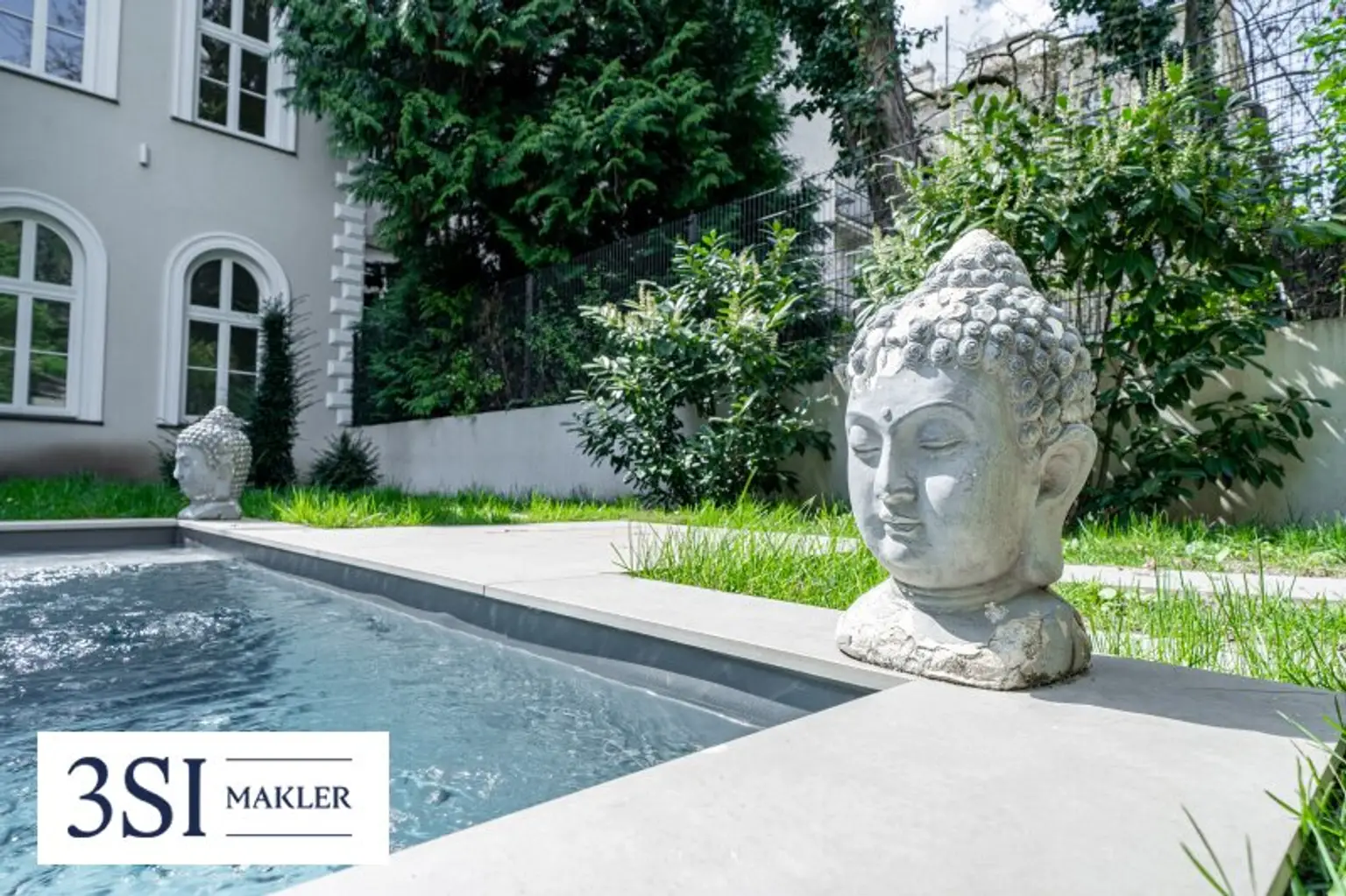 Luxus, Privatsphäre und modernste Eleganz vereint - Architektonisches Juwel in exklusiver Grünruhelage des 19. Bezirks