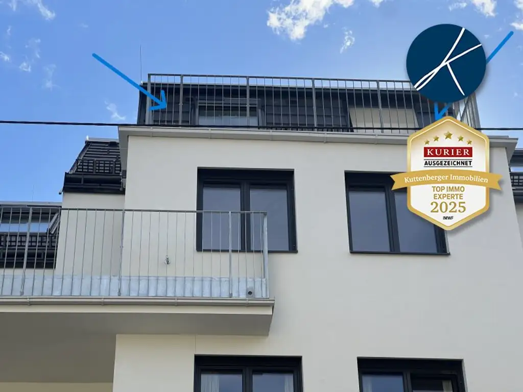 Gut vermietbarer Anlegertraum - U6 Erlaaer Straße: ‚PENTHOUSE-FEELING' im NEUBAU-ERSTBEZUG