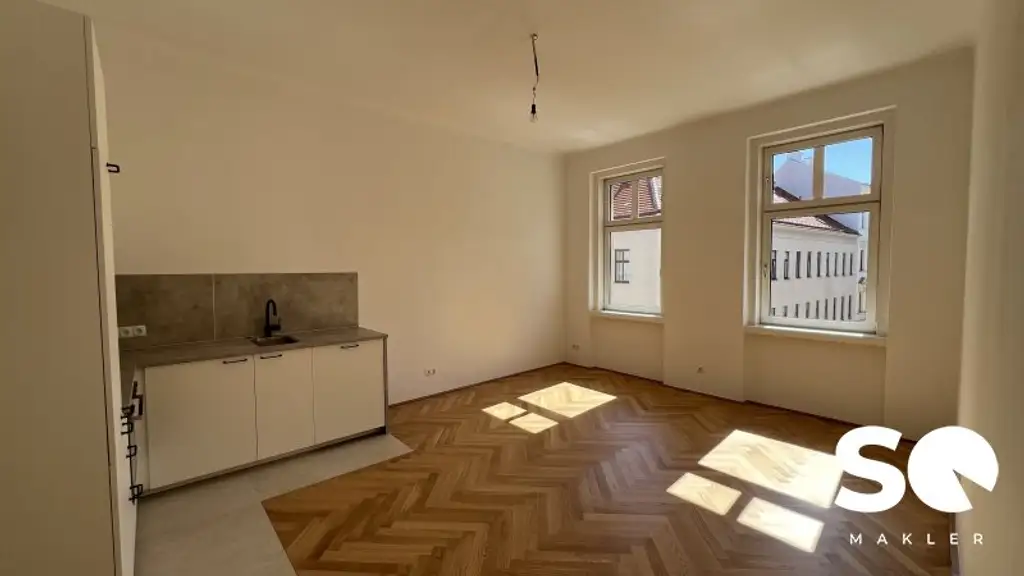 # SQ - ERSTBEZUG - 3 ZIMMER WOHNUNG NÄHE TABORSTRASSE - BLUMAUERGASSE - 3 STOCK OHNE LIFT