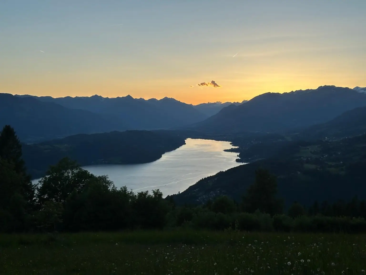 Eindrucksvolle Abendstimmung