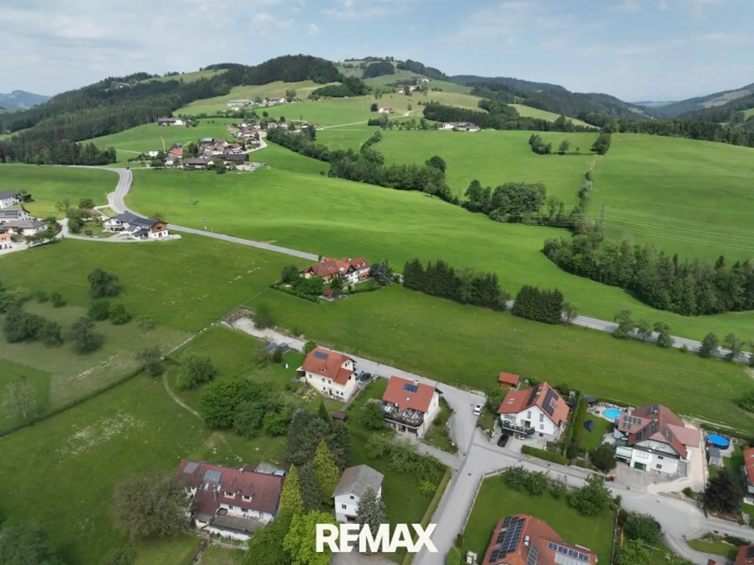 schöne Grünruhelage