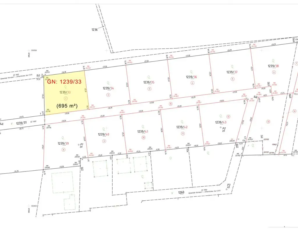 Baugrundstücke in Katsdorf / Ruhstetten - sonnige Lage, ideal für 1-3 Wohneinheiten je Parzelle