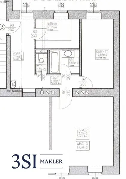 Individuelle 2-Zimmer-Wohnung nahe Sternwartepark – Voller Möglichkeiten