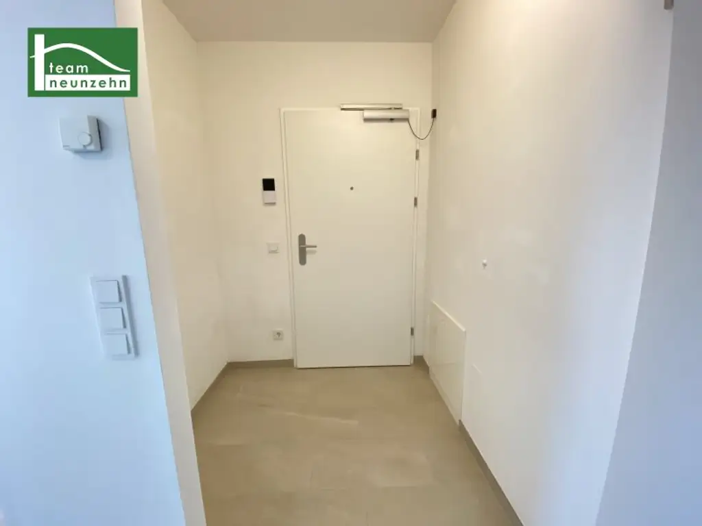 Klimatisierte Dachgeschoss-Wohnung mit Ausblick zur Donau! 5 Minuten zu U6 und S-Bahn Handelskai!