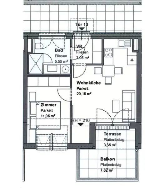 Tolle 2-Zimmer in absoluter Ruhelage!