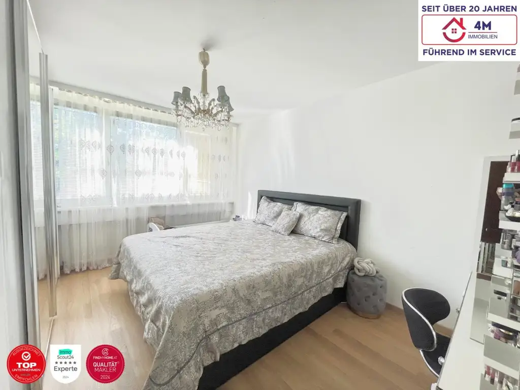 Helle 3-Zimmer-Wohnung mit Loggia & barrierefreundlichem Zugang in 1230 Wien