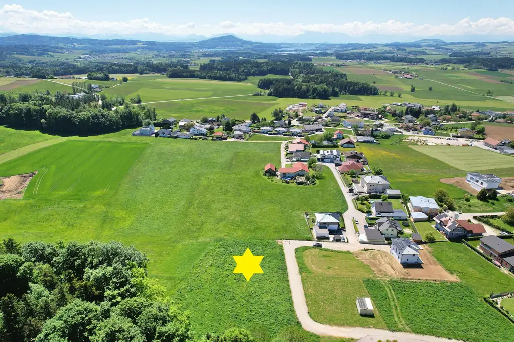 Baugrundstück mit Panoramablick