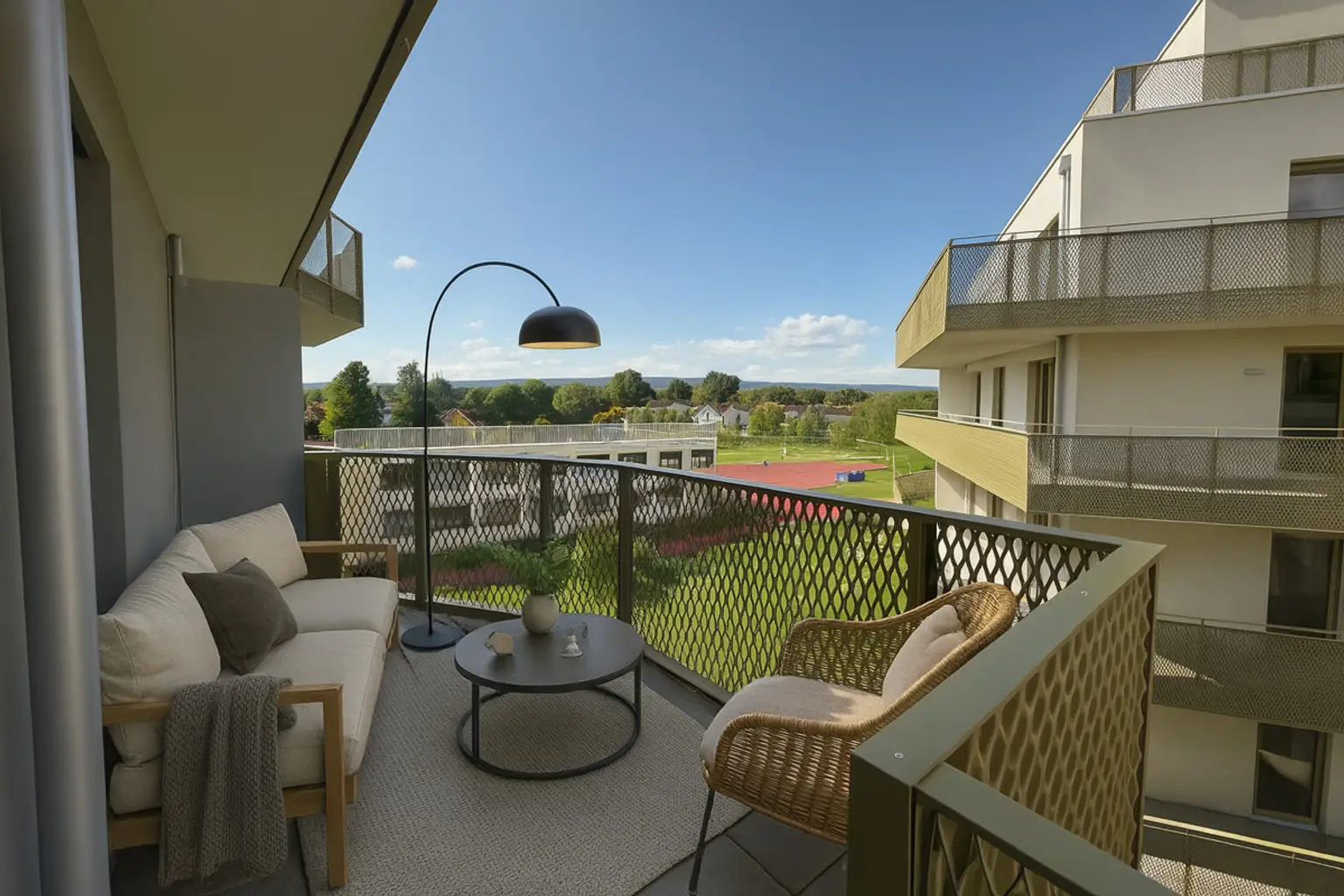 Provisionsfrei von der Sonne geküsst! U1 Leopoldau in der Nähe - 2 Zimmer Balkonwohnung ERSTBEZUG
