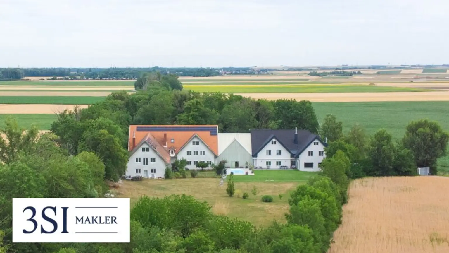 Liegenschaft Drohnenansicht