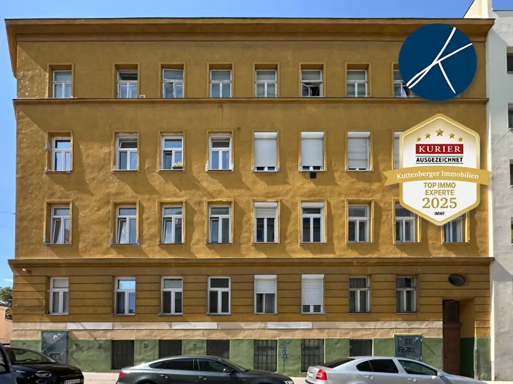 U1-Nähe: Mehrheitsanteil inkl. Rohdachboden mit Parkblick