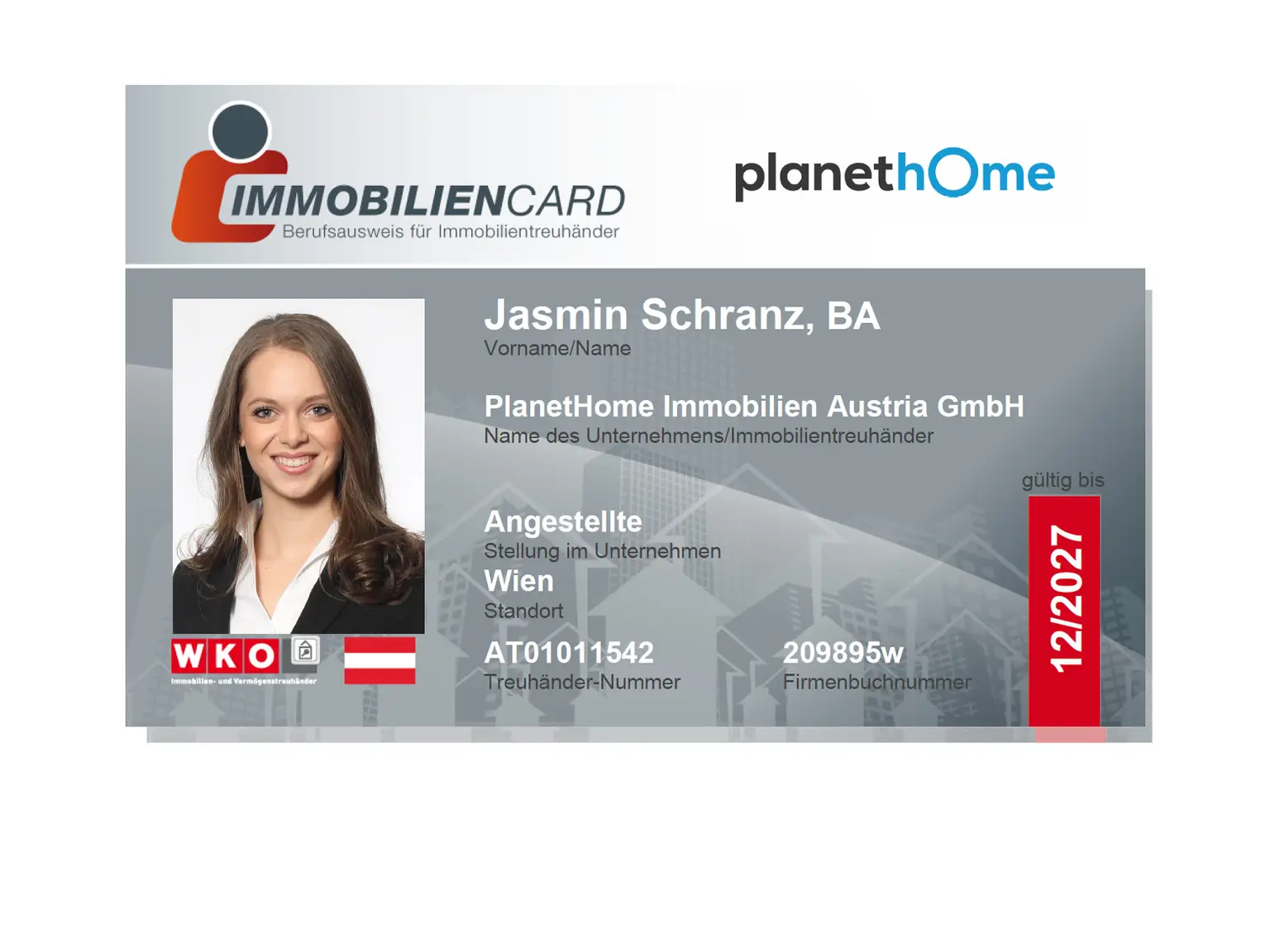 Immobiliencard