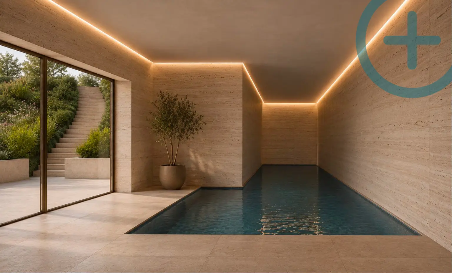 Visualisierung Indoor Pool