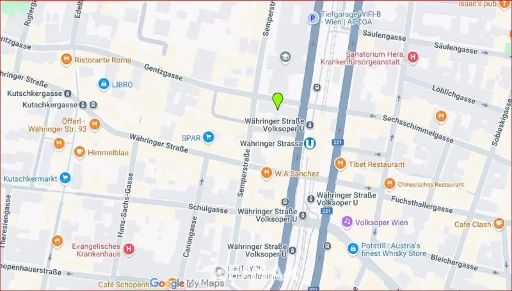 Herrliche DG-Maisonette mit 2 Hof-Terrassen bei der Volksoper, Währinger Straße