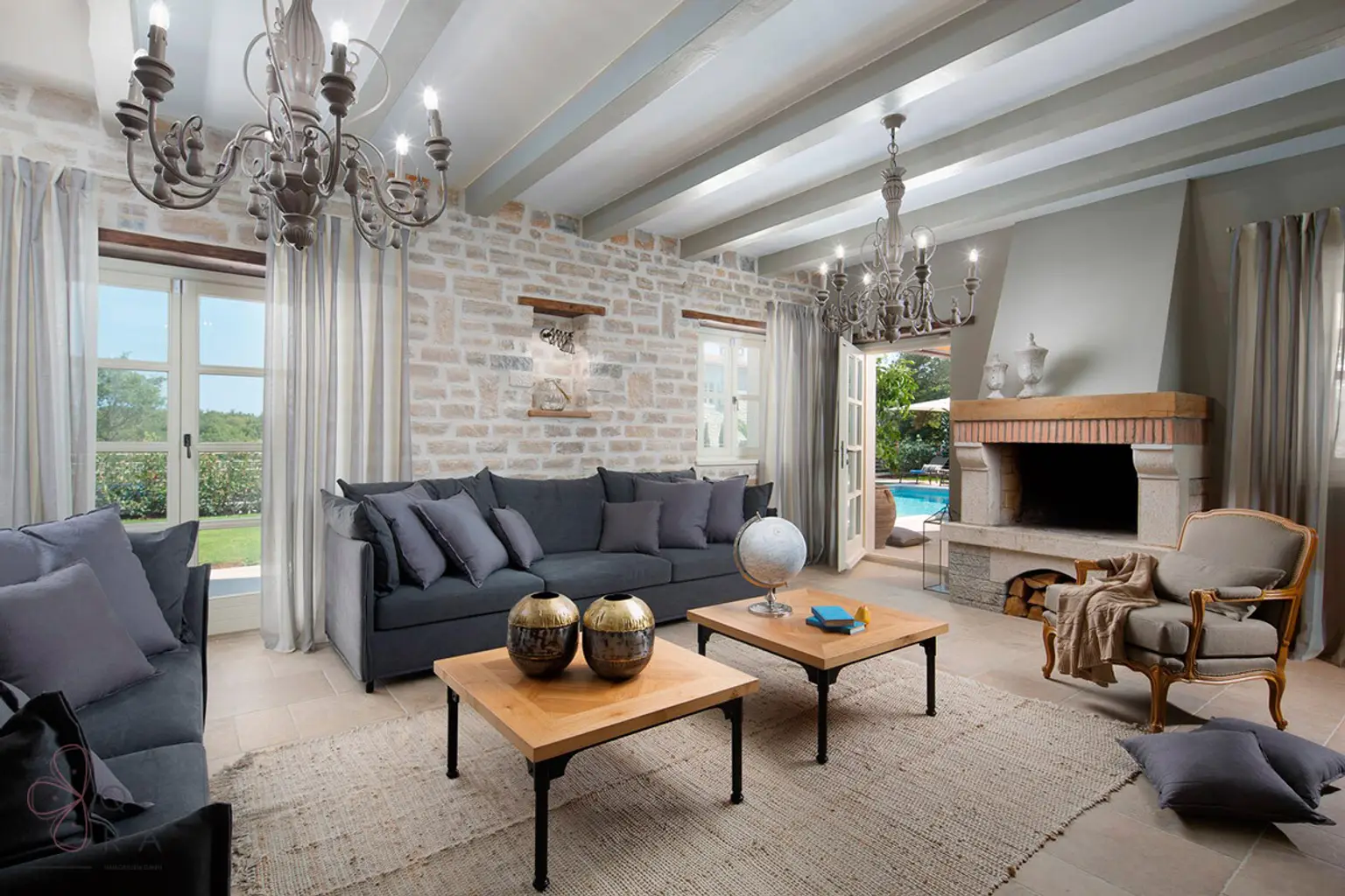 Steinvilla mit Pool in Kanfanar – Mediterraner Charme trifft modernen Luxus