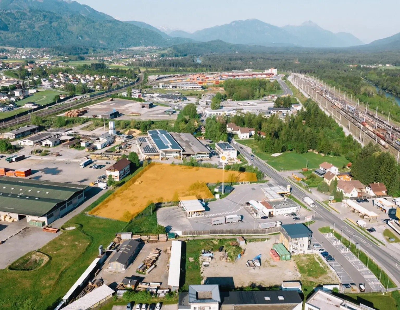 Gewerbegrundstück mit Entwicklungspotenzial in Fürnitz - ca. 8.300 m² - Miete oder Baurecht möglich