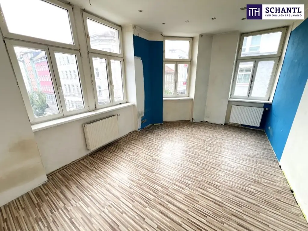 Wow-Eckwohnung im Prunkstück von 1918 – 68 m² Licht & Charme zum Hammerpreis – Ihre Chance zur Sanierung!