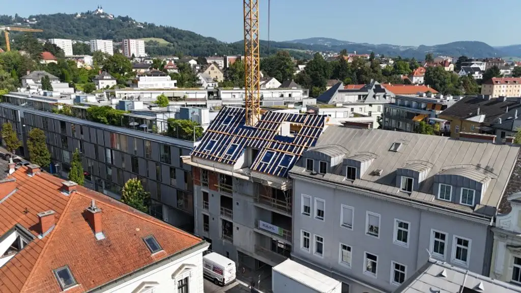 Neubauprojekt Wohnhaus HAGEN8 | ruhiger - grüner - Innenhof | jetzt Rohbau besichtigen