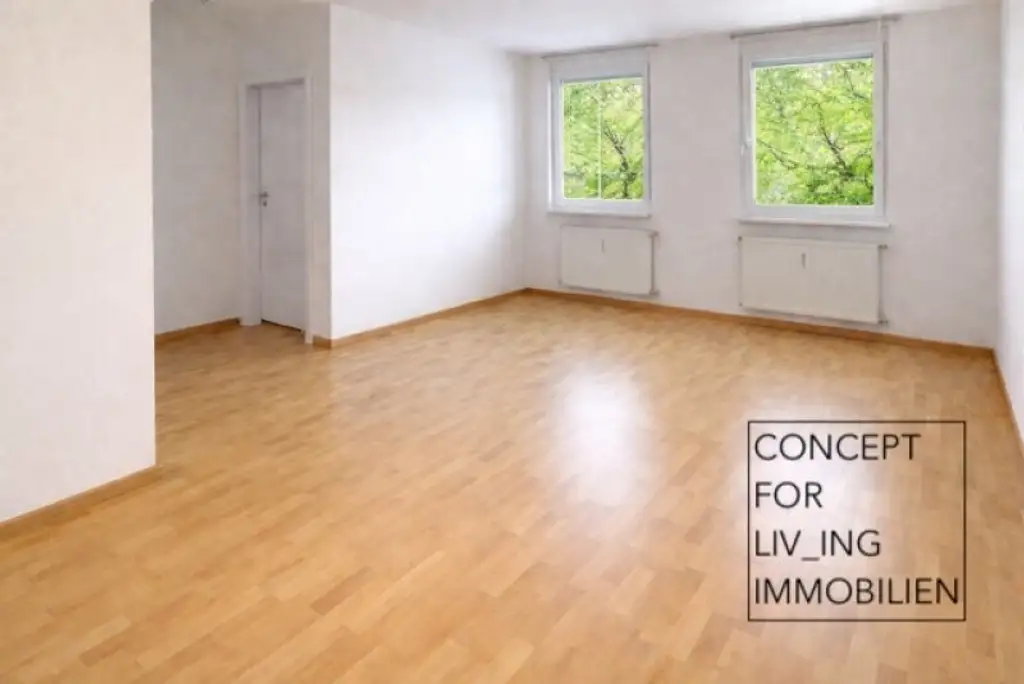 Grünblick. Südseitige 4 Zimmer-Wohnung plus Wintergarten nahe Wörthersee. Keller. Garage. WG-Eignung. Vermietet bis 03/2027.