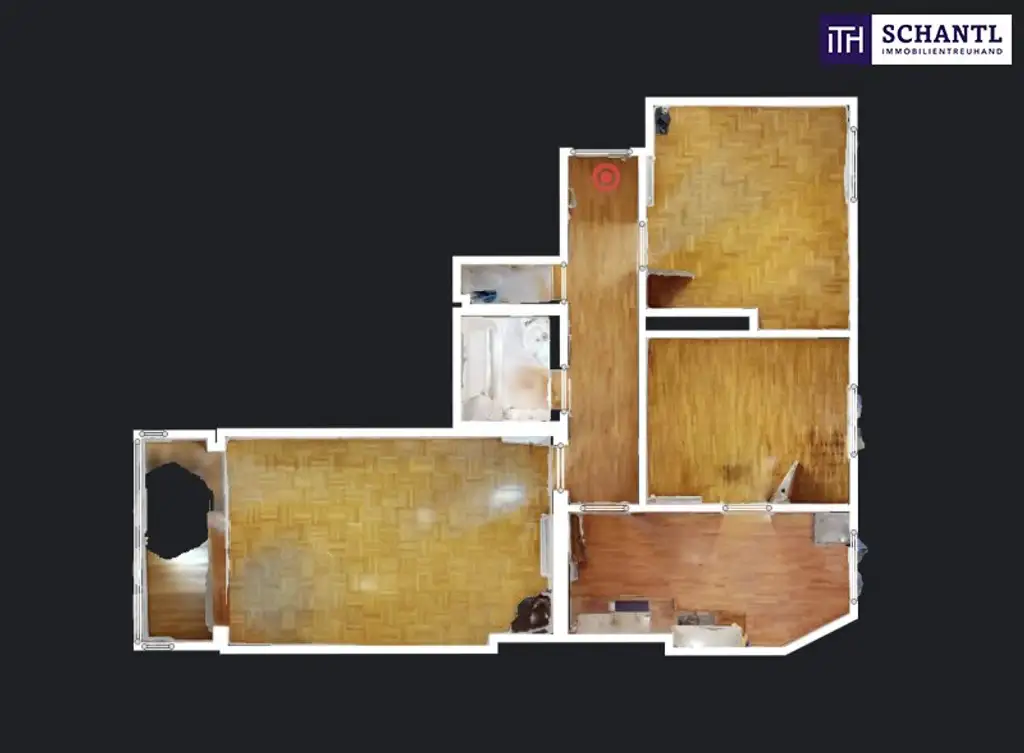 Traumhafte 3-Zimmer-Wohnung in Graz mit Schlossberg-Blick in idyllischer Ruhelage!