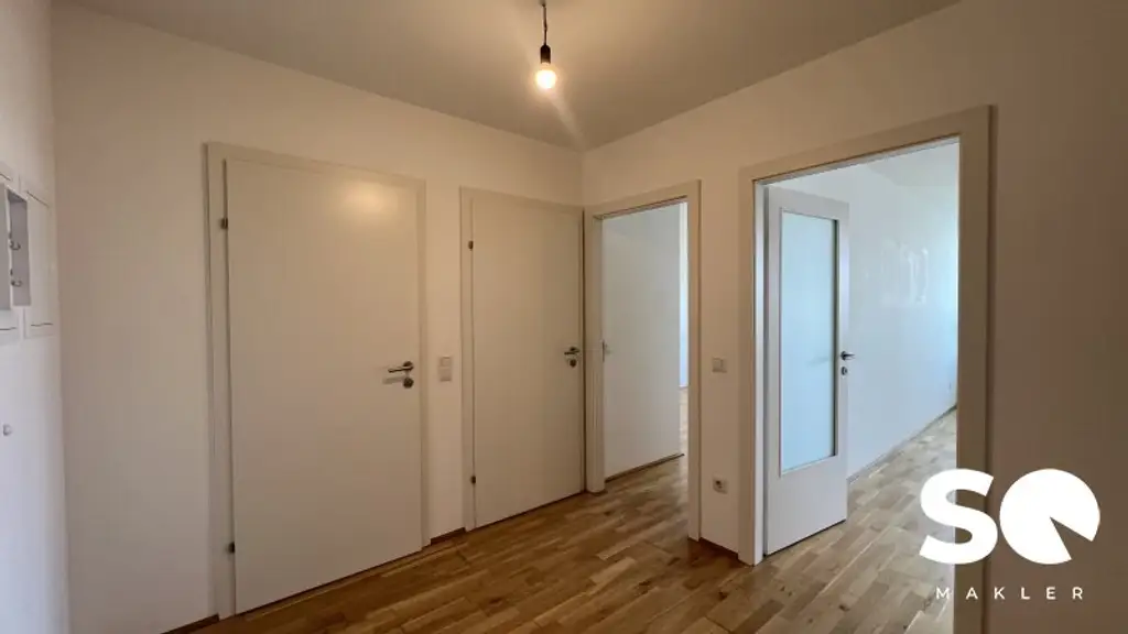 # SQ  - MODERNE 2 ZIMMER IN EINEM HOCHHAUS - NEUBAUWOHNUNG MIT BALKON - NÄHE KURPARK OBERLAA - 6 ETAGE