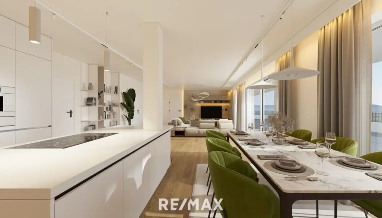 Wohn- Essbereich I Visualisierung