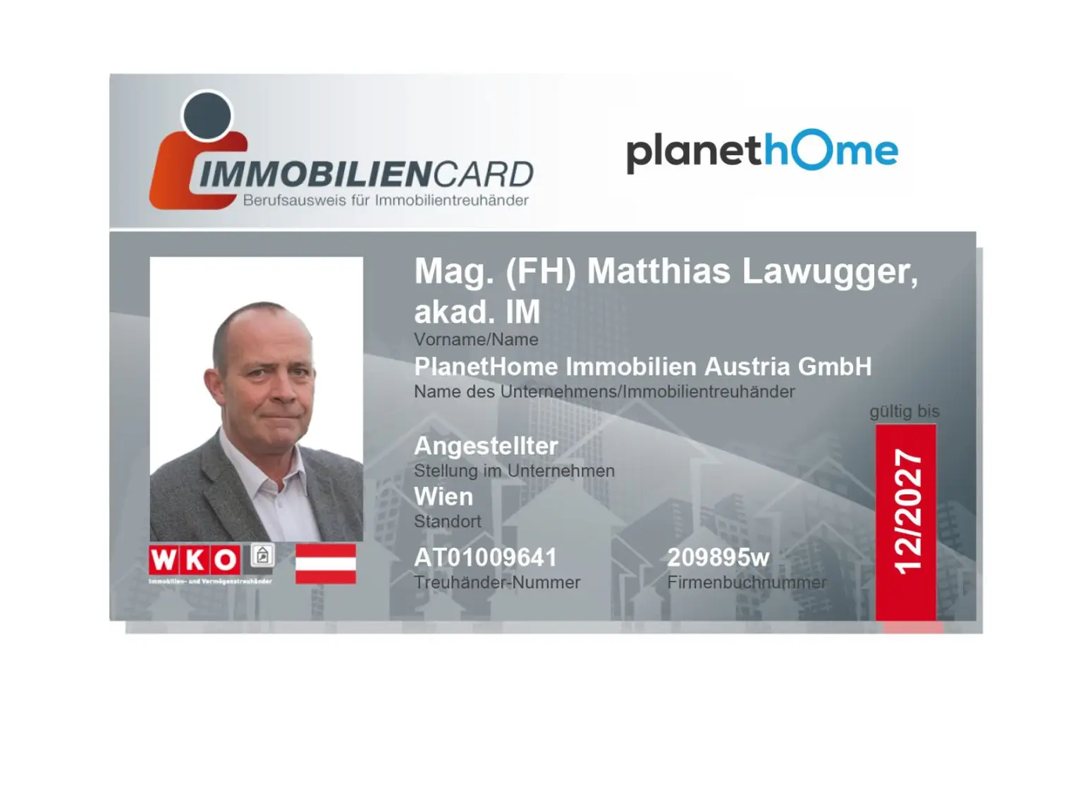 Immobiliencard