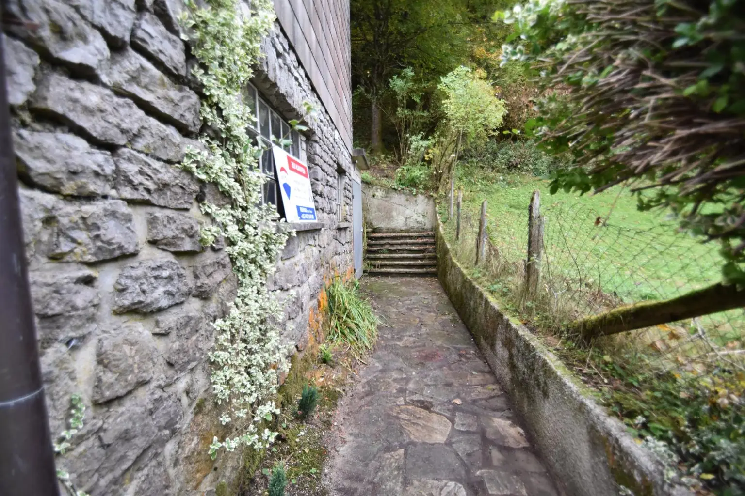 Wohnhaus mit großem Waldgrundstück