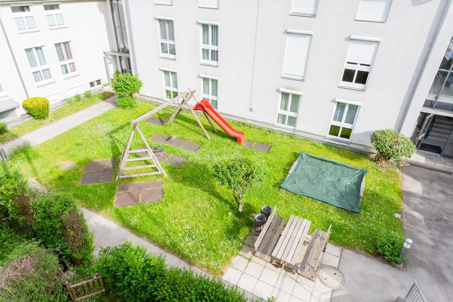 Ausblick Innenhof