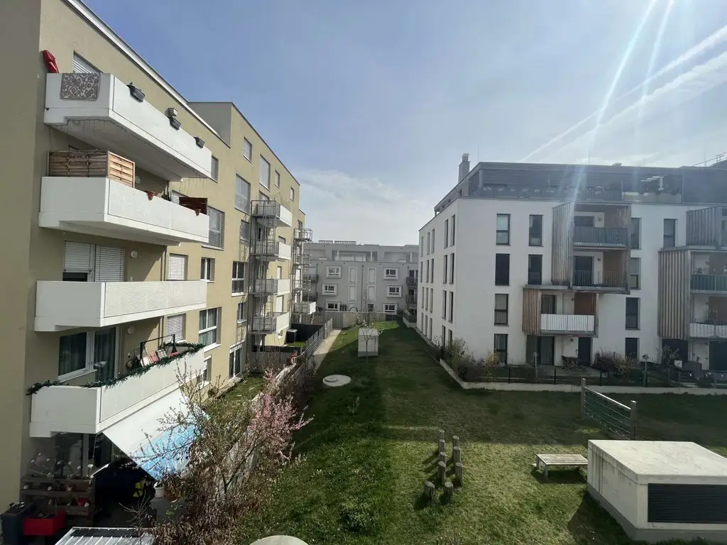 Q11 Leben in Simmering  - 
1-Zimmer-Wohnung mit Balkon und Deckenkühlung!