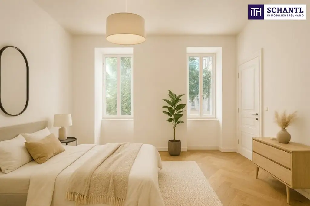 ++ Wohnen in Augartennähe ++ JETZT ZUSCHLAGEN UND WEIHNACHTEN IM NEUEN ZUHAUSE FEIERN + Erstklassig sanierte Altbauwohnung in ruhiger Seitenstraße in unmittelbarer Nähe zur U-Bahnstation Taborstraße + 2,5 Zimmer