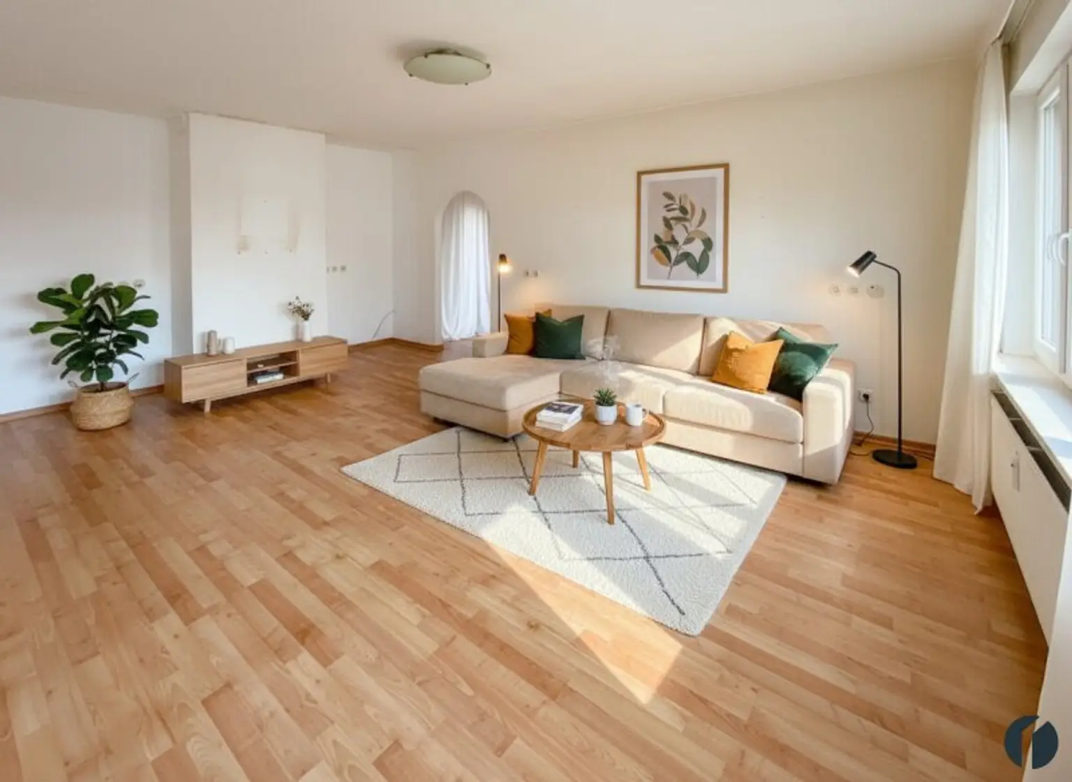 Wohnzimmer (Einrichtungsbeispiel)