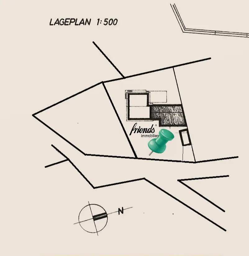 LAGEPLAN AUSRICHTUNG GEBÄUDE