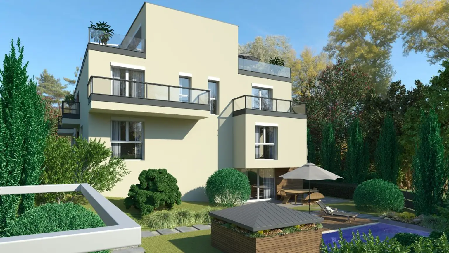 HG 02 | ++ RUHEPOL im GRÜNEN ++ WOHNEN mit AUSBLICK ins FREIE | Prima Service Immobilien