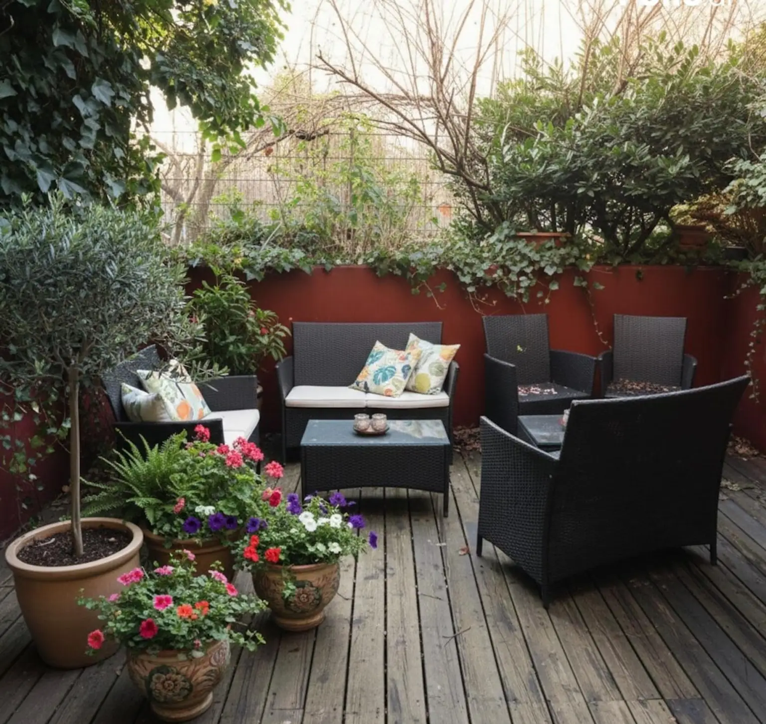 3. KI Bild Terrase 2