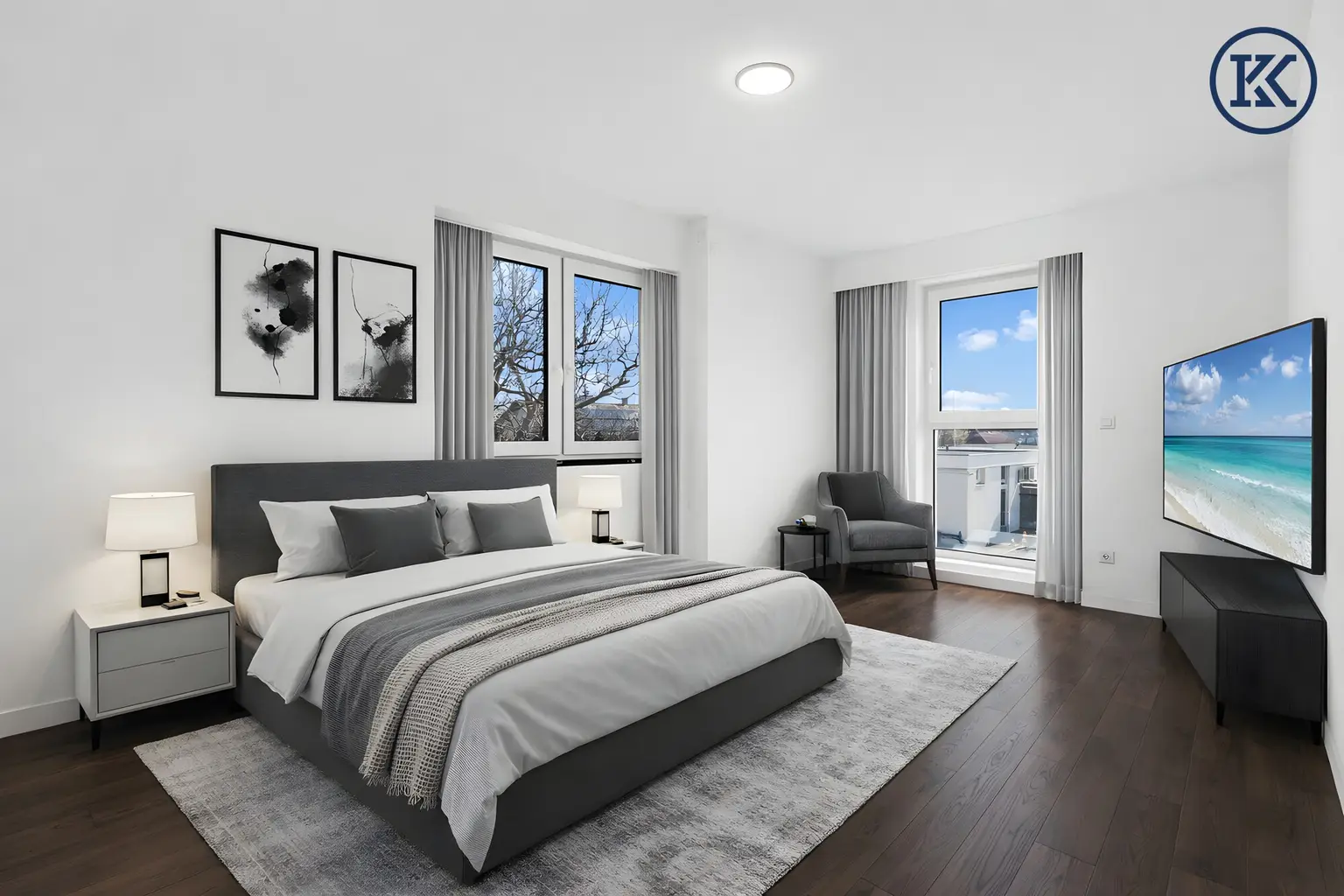 Schlafzimmer (stagging)