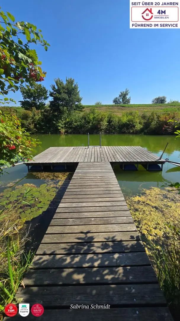 *Ferienhaus* Autark leben am linken Donauufer mit Badesee in 3425 Langenlebarn (Pachtgrundstück mit günstiger Jahrespacht)