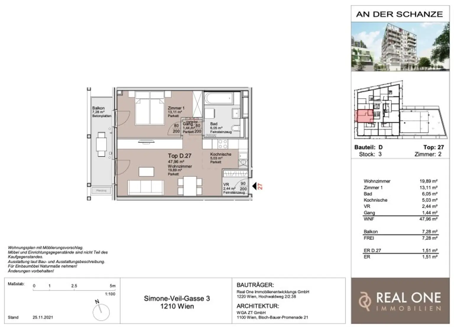 PROVISIONSFREI - THE WATERFRONT CURIOSITY - ABSOLUTE SELTENHEIT – EIGENGRUND BEI DER ALTEN DONAU!