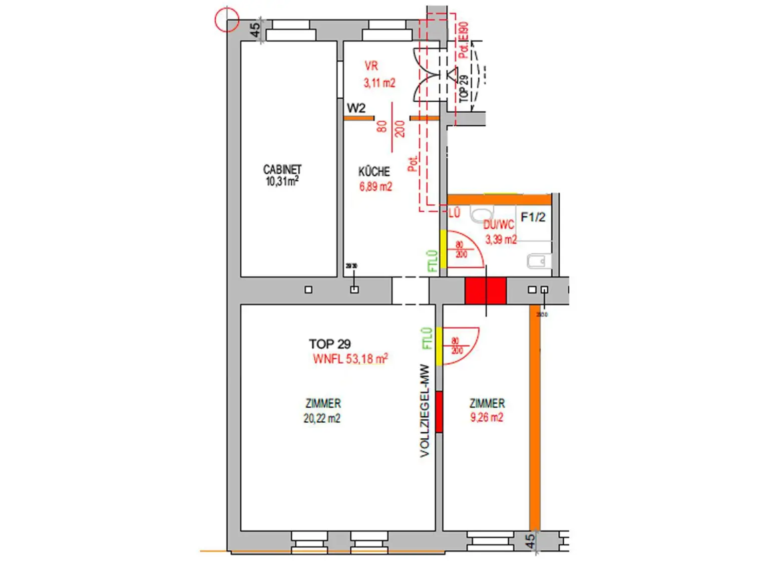 Perfekt geschnitten: Frisch sanierte 3-Zimmerwohnung in bester Lage in 1150 Wien