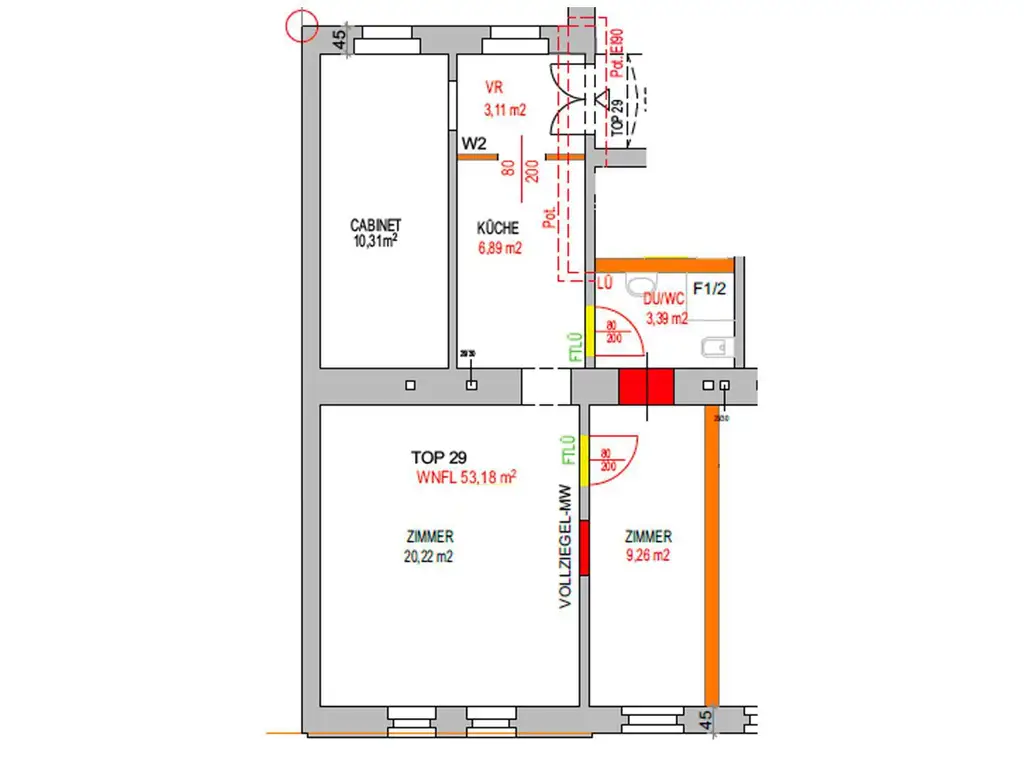 Perfekt geschnitten: Frisch sanierte 3-Zimmerwohnung in bester Lage in 1150 Wien