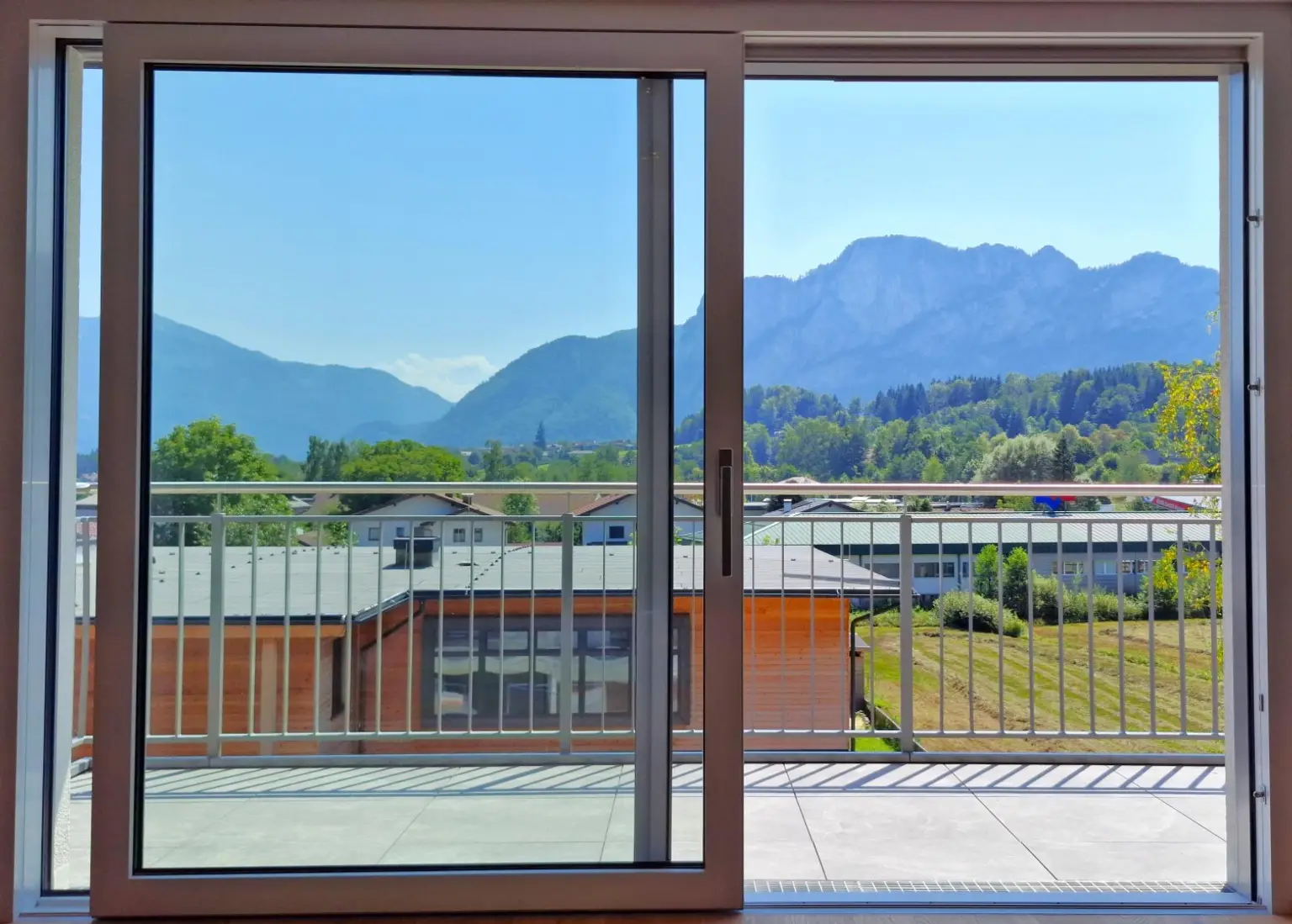 Exklusive 3-Zi-Neubauwohnung mit See- und Bergblick in Mondsee-Tiefgraben