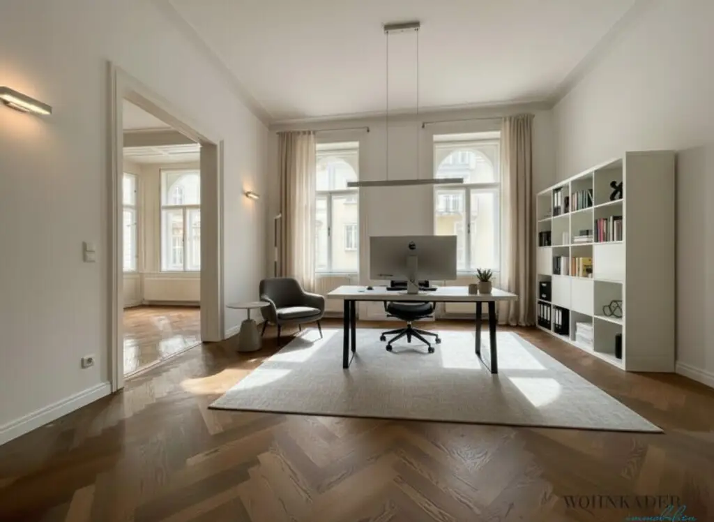 Stilvolle 5-Zimmer-Altbauwohnung in der Lindengasse