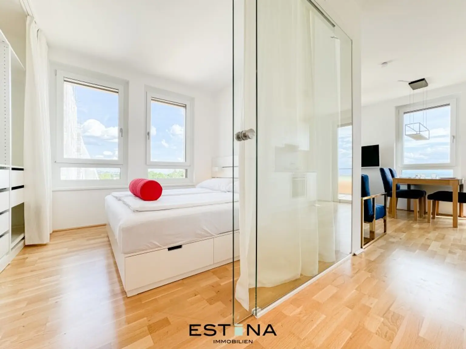 Möbliertes Apartment mit atemberaubendem Ausblick beim Naherholungsgebiet Wienerberg
