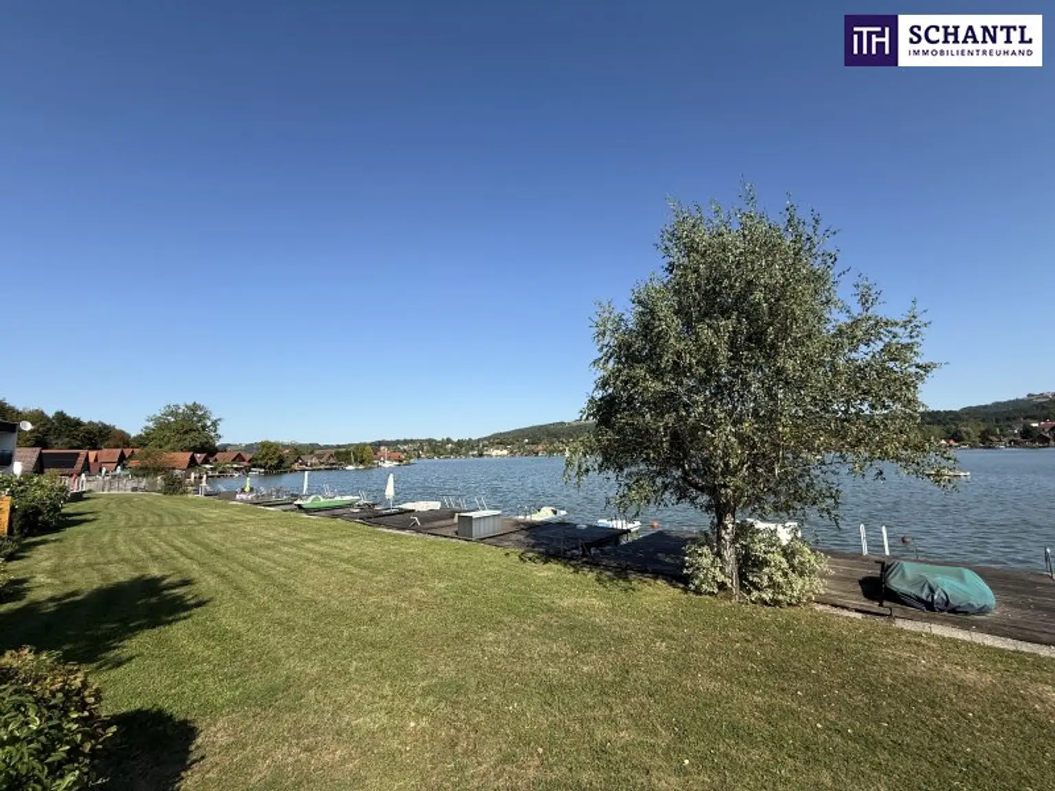 Gepflegte Seewohnung in Ruhelage – Direkter Blick auf den Walschacher See!