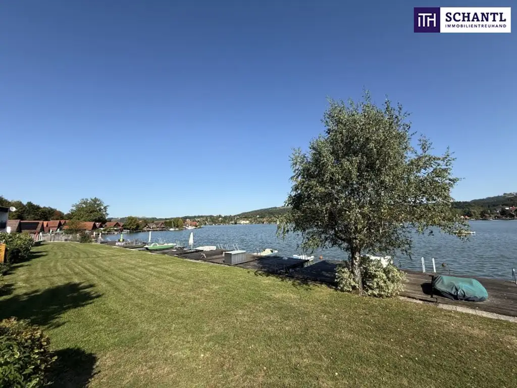 Gepflegte Seewohnung in Ruhelage – Direkter Blick auf den Walschacher See!