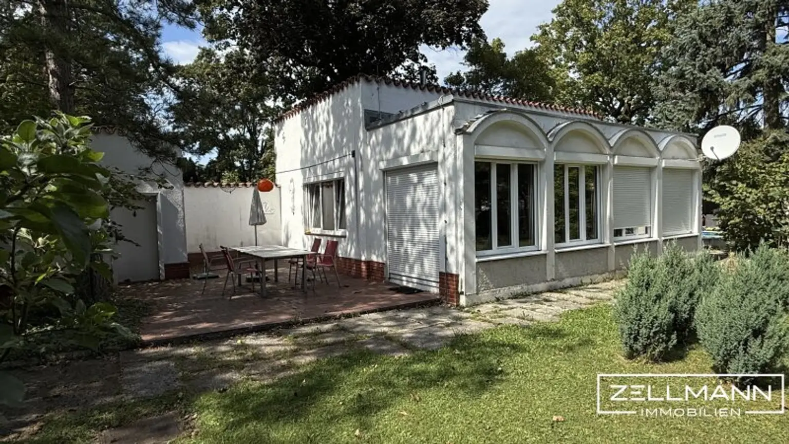 Energieeffiziente Villa mit Bungalow & Pool – herrliche Ruhelage im Villenviertel von Wien-Rodaun | ZELLMANN IMMOBILIEN