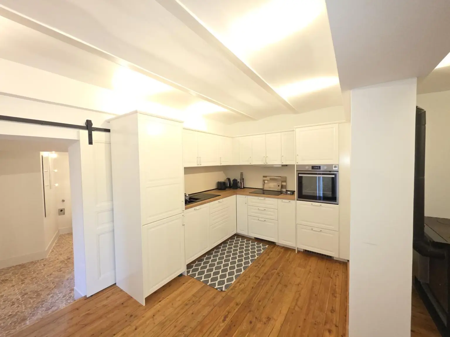 Küche im Appartment