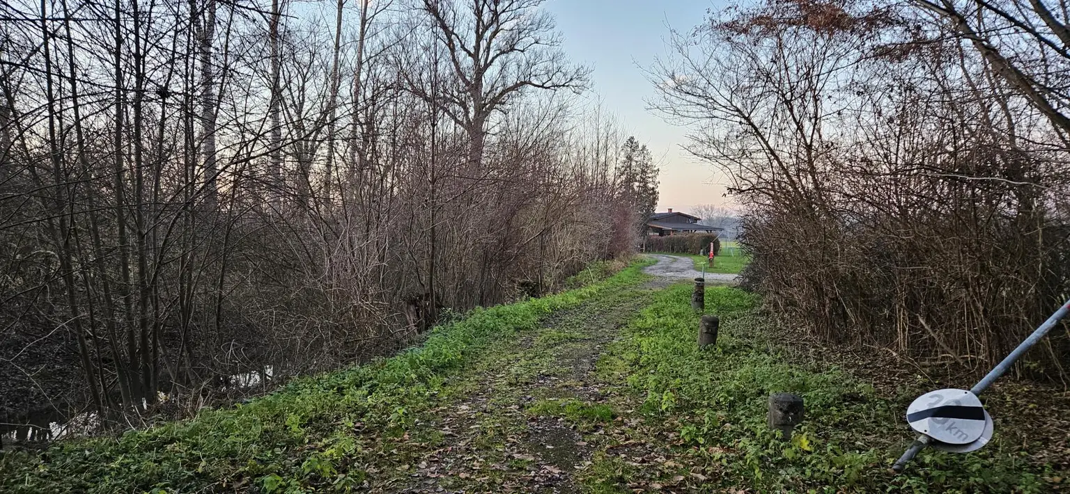 Blick von 2.Hütte Richtung Modellflugplatz